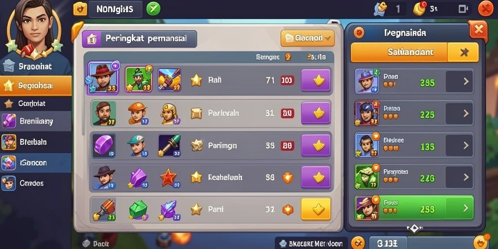 Tampilan permainan slot yang menarik dan penuh warna.