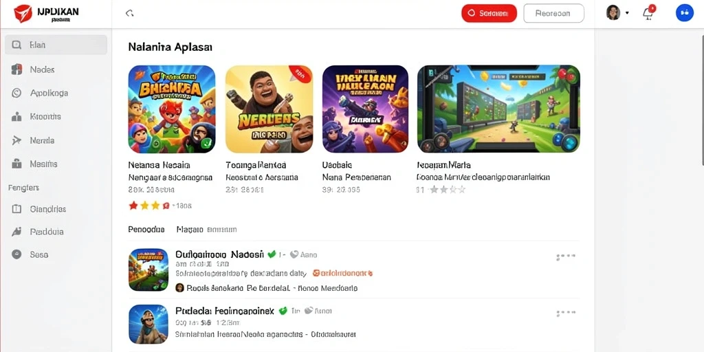 Tampilan antarmuka yang menarik dan mudah digunakan.
