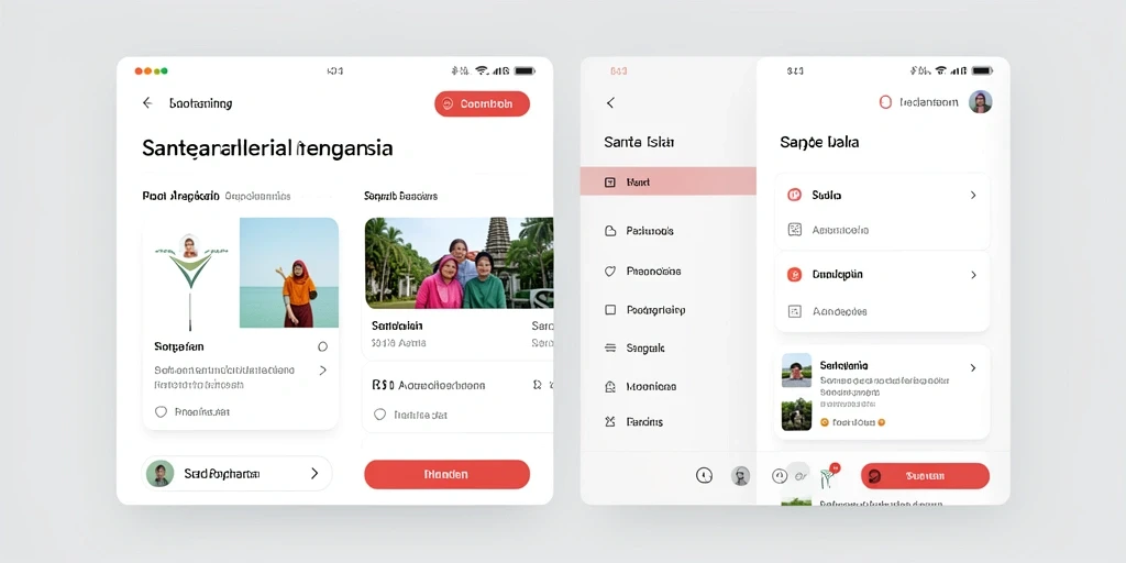 Tampilan antarmuka yang menarik dan mudah dinavigasi.