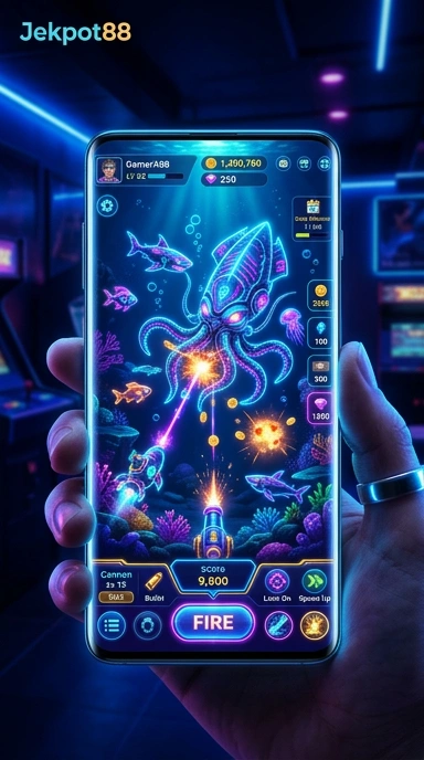 Cuplikan layar menu unduhan jekpot88 untuk perangkat Android